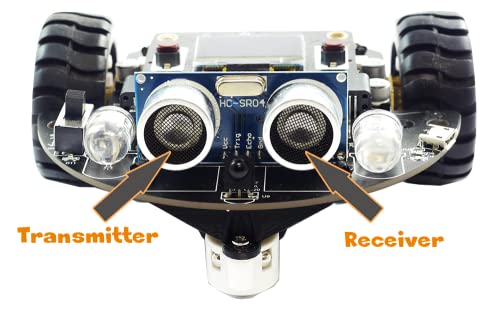 Pulse with Robot Kit, a MakeCode STEM Microcomputer for Coding Robots, Games, & Circuits
