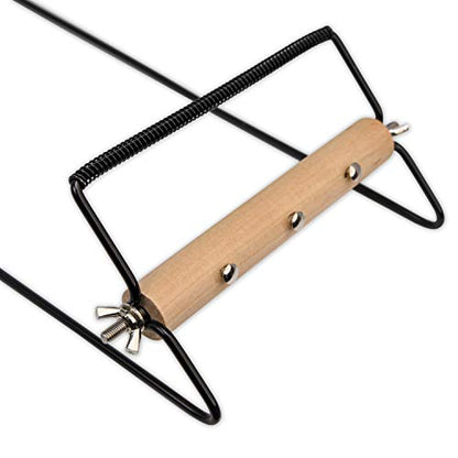 The Beadsmith Extra Wide Metal Bead Loom Kit, Includes Extra Wide Loom (14.5" x 6" x 8.5"), Thread, Needles, and 36 Grams Glass Beads for Bracelets, Necklaces, Belts, and More - size: 14.5" x 6" x 8.5"