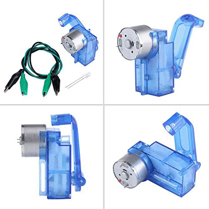 Hand Crank Electricity Generator, Manual Emergency Power Supply Charger for Outdoor & Camping Use
