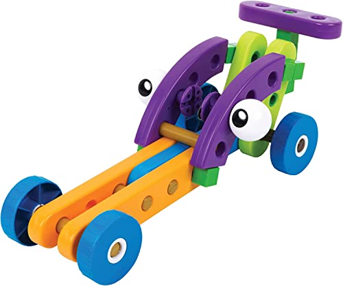 Thames & Kosmos Kids First Automobile Engineer Kit | STEM | 32 Page Full-Color Illustrated Storybook | Ages 3+ | Preschoolers & Kindergartners | Develop Fine Motor Skills | Parents’ Choice Gold Award