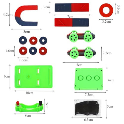 Magnetic Science Kit Physics Electromagnet Experiment Lab Magnets for Kids