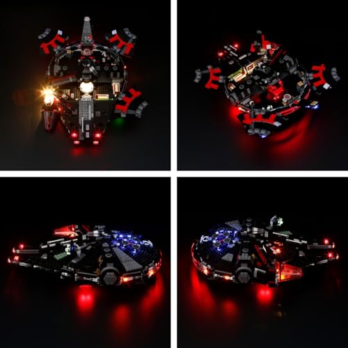 LIGHTAILING Light for Lego-75389 The Dark-Falcon - Compatible with Lego Building Set - NOT Included The Model Set - style: (Only Light) 75389 The Dark Falcon