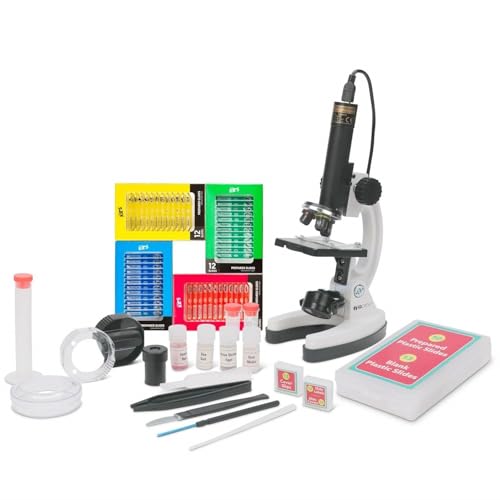 AmScope M40-4P12X1 IQCREW Kids 85+ Piece Microscope Kit