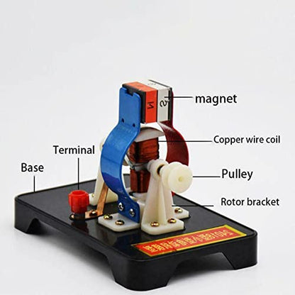DC 3.0V-6.0V Electric Motor DC Motors Model for School Labs Science Project Assemble Kit Science Educational