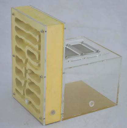 Cave Tower Plaster Ant Farm with Outworld and 10 mm Ports