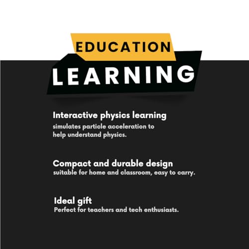 NikolaToy High tech electromagnetic Coil Accelerator - Multifunctional STEM Toy for Science Education and Creative Learning Hands-On Physics Experiment Kit for Adults (electromagnetic Coil) - color: Electromagnetic Coil