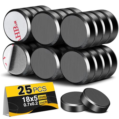 TRYMAG Magnets for Crafts 25pcs Science Education Magnets Magnetism Kits - size: 18x5mm-25Pcs
