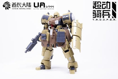 Sheik Mainland 1/144 Zarov Yellow Model Kit - color: Zarov Yellow