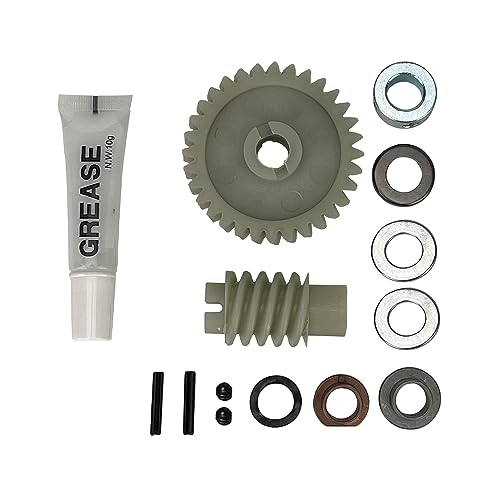 Garage Door Gear Kit for Liftmaster 41a2817 41c4220a, fits Chamberlain, Sears, Craftsman 1/3 and 1/2 HP Chain Drive Models (Drive Gear and Worm Gear Kit) - style: Drive Gear and Worm Gear Kit