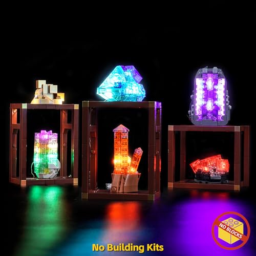 BrickBling LED Lights Compatible with Lego Mineral Collection