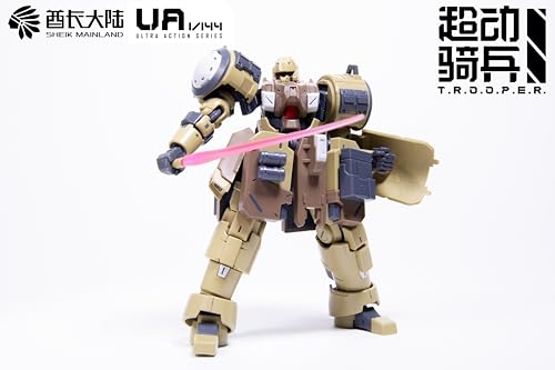 Sheik Mainland 1/144 Zarov Yellow Model Kit - color: Zarov Yellow