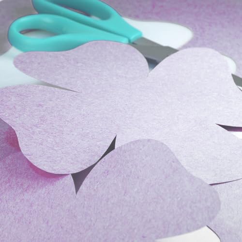Garneck Origami Paper Sheets Light Purple Decorative Paper for Kids Diy Crafts Folding Printing Scrapbooking Art Projects 8.25 X 11.69 in 100 Sheets