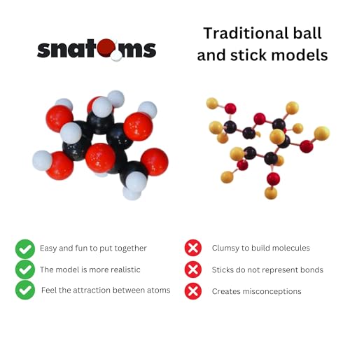 X by Veritasium - The Ultimate Magnetic Molecular Modeling Set | v2.0 Stronger Magnets | Engaging Science Education Kit for STEM Learning | Intro to Atoms, Molecules, Bonding, Chemistry