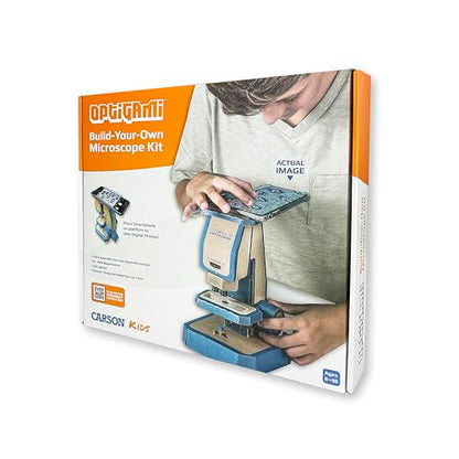 Optigami, 50x-400x Build-Your-Own Microscope