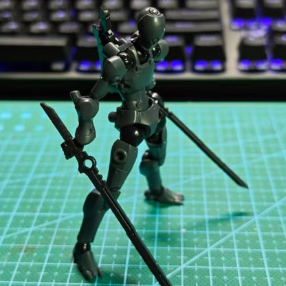 ARDENTIS & Sheik Mainland 1/18 Model Kit Mecha Xenostrike Grey 2PCS/3.75'' - color: Xenostrike Grey