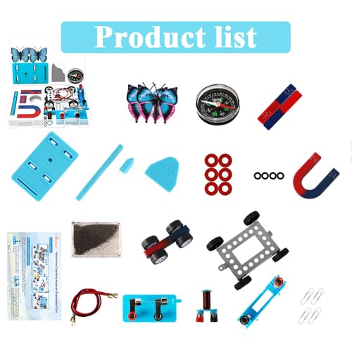 Magnets for Kids Science Kit, STEM Physics Experiment School Lab Tools