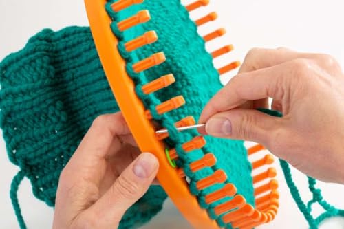 Authentic Knitting Board 'Premium' Chunky Round Knitting Loom Set - style: Chunky Round