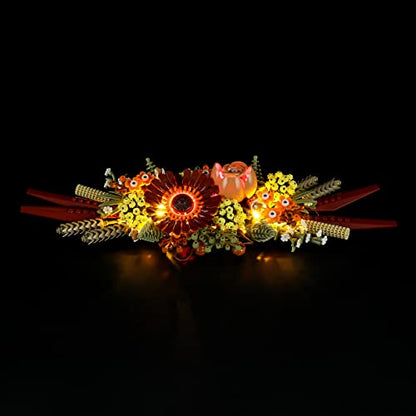 LIGHTAILING Light for Lego- 10314 Dried Flower Centerpiece - Led Lighting Kit Compatible with Lego Building Blocks Model - NOT Included The Model Set - style: (Only Light) 10314 Dried Flower Centerpiece