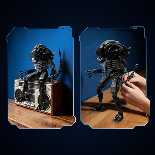 Xenomorph Action Figures Building Set for Adults & Fans, 882 PCS