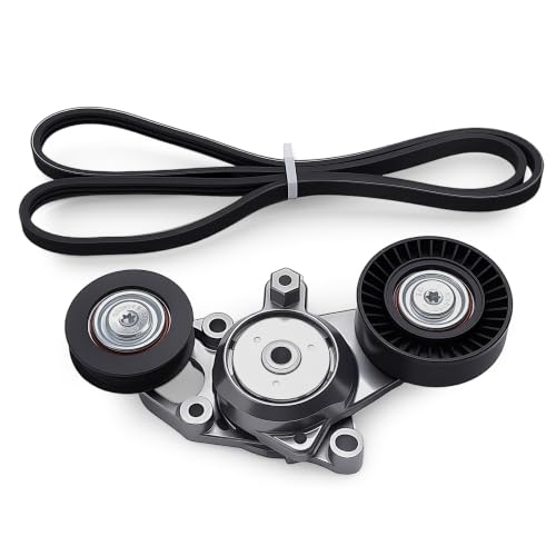 Belt Tensioner and Serpentine Belt Kit #16601-0V010 166010V010 - size: for Camry 2010-2011, 39095