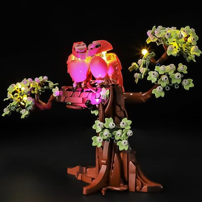 BRIKSMAX 2.0 Light Kit Compatible with Lego Ideas Love Birds 21365 Building Sets- Original LED Lighting Kits (Accessories Only) for Display, The Perfect Valentine's Gift & Collectors