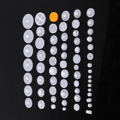 64 Type Plastic Gear Set for DIY Toy Motor Car Robot(64 Types)