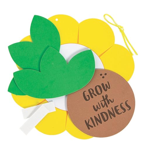 Fun Express Be Kind Sunflower Craft Kit