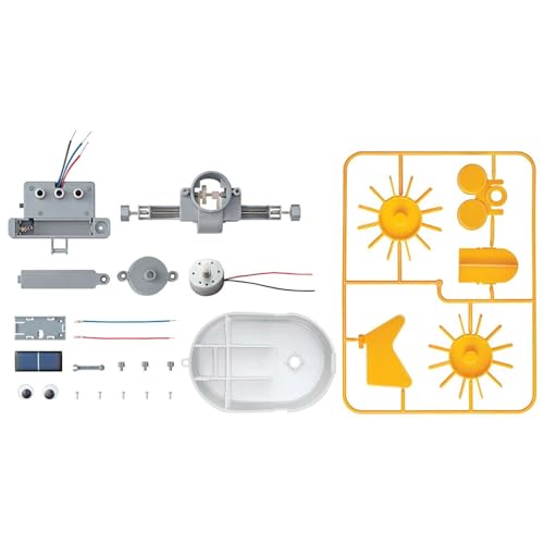 4M Green Science Aqua Robot - Solar & Battery Power DIY Water Swimming Toy - style: 4M 403415 Green Science Aqua Robot-Solar Hybrid Power, Multi