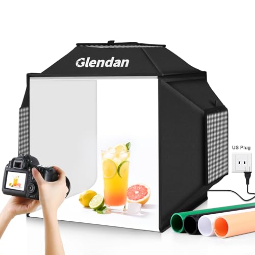 Portable Light Box Photography 16"x16" Upgrade Dimmable Photo Soft Box - size: 16.0*16.0 inch
