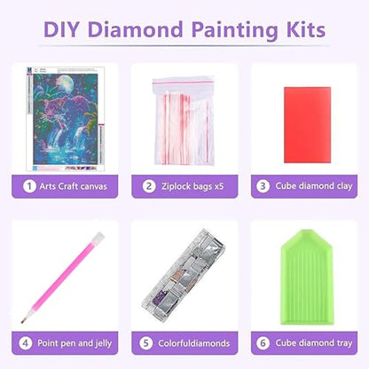 XUCNWL Diamond Art Kits for Adults, Leopard Diamond Painting - color: Leopard, size: 11.8x15.7in(30x40cm)