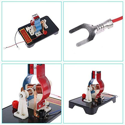 DC 3.0V-6.0V Electric Motor DC Motors Model for School Labs Science Project Assemble Kit Science Educational