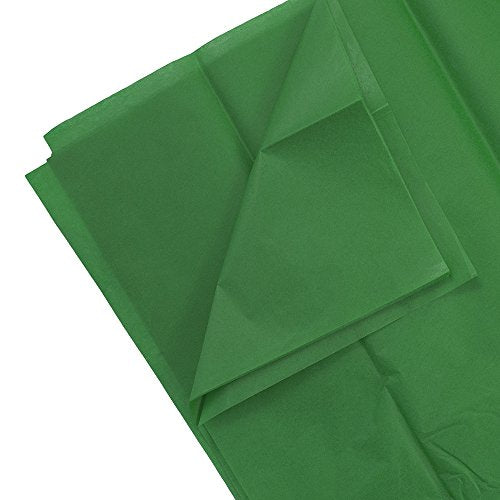 JAM PAPER Tissue Paper - Green - 10 Sheets/Pack - color: Green, size: 10 Count (Pack of 1)