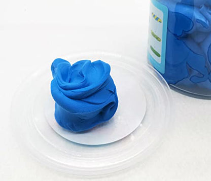 Air Dry Modeling Clay 10.5 oz Ultra Light Magic Clay DIY Moulding Dough Primary Colors for Kids Art Craft Kit (Dark Blue) - color: Dark Blue