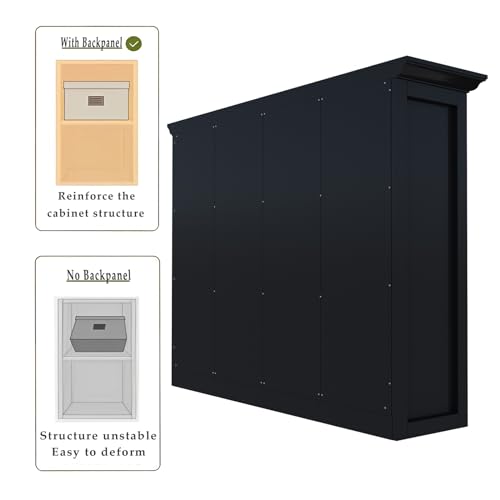 OSCHF 12-Cube Open Bookcase with Base, 3-Tier Wooden Bookshelf, Black - color: Black, size: 12-Cube