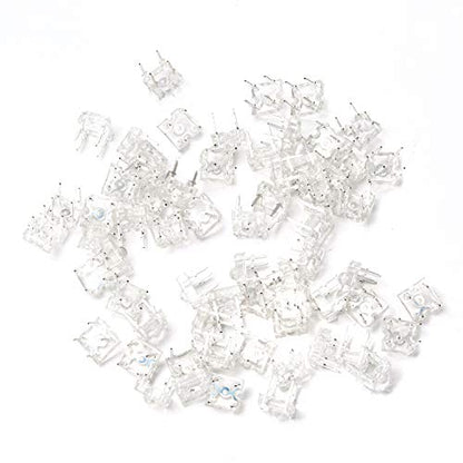 CHANZON 100 pcs 3mm Piranha Superflux Green LED Diode Lights (DC 3V 20mA) - color: C) Green (100pcs)