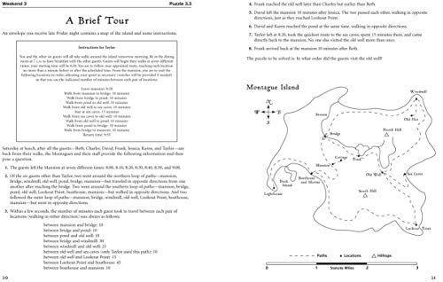 Montague Island Mysteries and Other Logic Puzzles