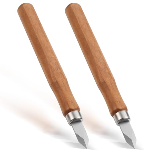 2 Pack Woodworking Marking Knife, Wood Marking Knife Dual
