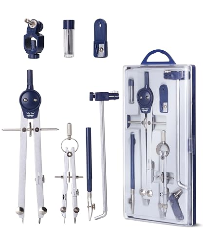Mr. Pen- Professional Geometry Set, 7 pcs - style: 7 pcs Geometry Tool Set