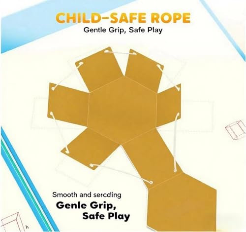 SHENSENCHAO Pulling string 3D geometry learning book with woven rope design toy teaching roll and surface area formula, DIY solid geometry model book, cultivating mathematical thinking (15 models)