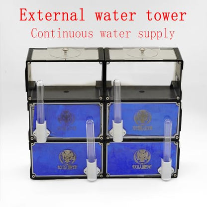 Ant Nest Unlimited Connection Adult Ant Farm Acrylic Transparent Ant Observation Behavior Research Live Ant and Queen Ant Education Ant Nest Suitable for Children and Enthusiasts - size: T5