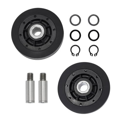 Upgraded RB170002 Dryer Drum Roller Kit Compatible with Speed Queen Alliance GE Dryer (Some Models), Replaces 3447593 AP5186795 EAP12220620 PS12220620 ASQ1356769 PD00042561 - style: RB170002 Dryer Drum Roller Kit