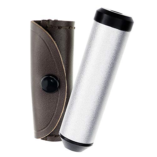 TEKCOPLUS Handheld Diffraction Spectroscope, Precise Small Diffraction Spectrometer Jewelers Eye Loupe Jewelry Magnifier for Gemstone Gem Gemology Gemological 55 mm Length Analysis Kit