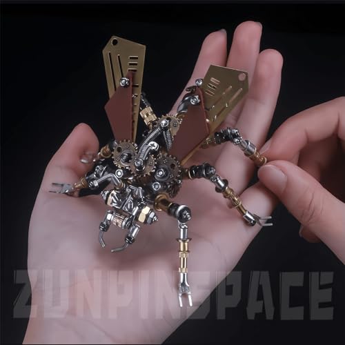 Adult 3D Metal Puzzle, Punk Insect Metal Model Set, 3D Puzzle Mechanical Insect Building Blocks, Fun DIY Assembly, high-end Men's Gifts. - color: Mechanical Flying Ant