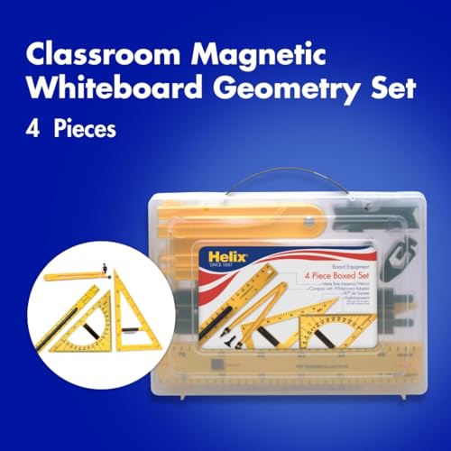 Helix - Magnetic whiteboard Geometry Set - 4 piece