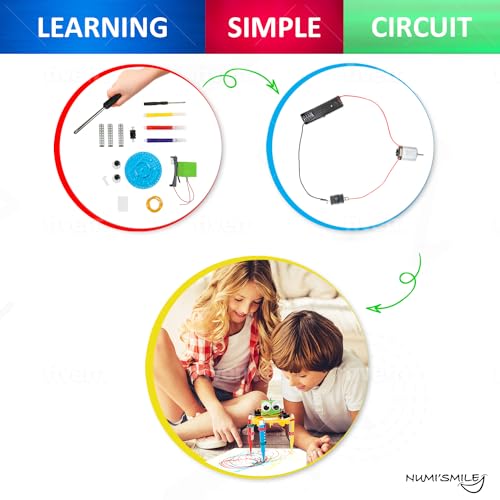 DIY STEM Toys Arts and Crafts for Boys, Space Night Light Kit for Kids 5-12 - color: Blue- Space