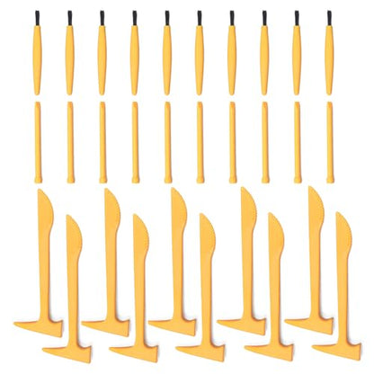 30 Pcs Dino Fossils Dig Kit Digging Hammer Chisel Brush Archaeological Excavation Tool Kit Science Kits for Girls Boys