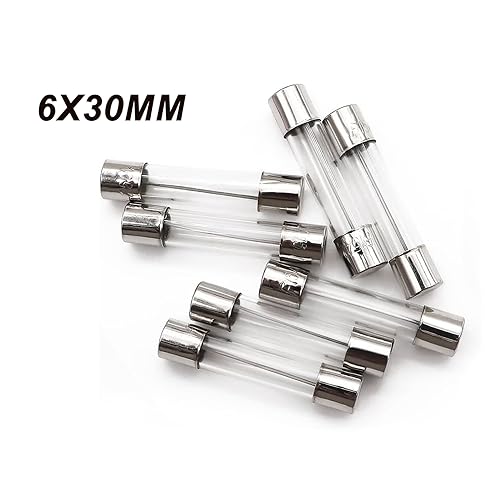 24 Values 180pcs Fast Blow Glass Fuses Assortment Kit 250V 0.5A 1A 2A 3A 4A 5A 6A 7A 8A 10A 15A 20A 5X20MM 0.5A 1A 2A 3A 4A 5A 6A 7A 8A 10A 15A 20A 6X30MM 250V Fast-Blow Glass Fuses Set - size: 180PCS kit