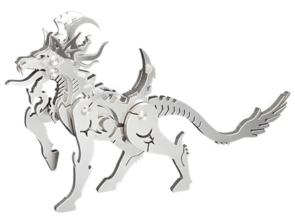 FILASLFT 3D Metal Puzzles for Adults,Mechanical Model Kit Baize - color: A8-baize-silvery