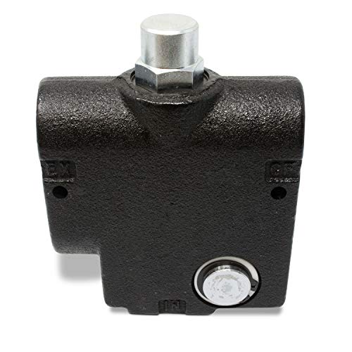 Hydraulic Adjustable Variable Flow Control Valve w/Relief, 0-16 GPM, #8 SAE - size: #8 SAE Port, style: Relief