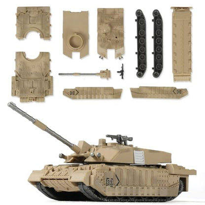 SEBUNAS 1/72 Scale Challenger 2 Military Tank Quick Build Model Kits - color: 3.Challenger II